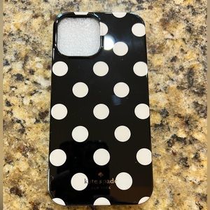 Kate Spade IPhone 13 Pro Max & 12 Pro Max polka dot case